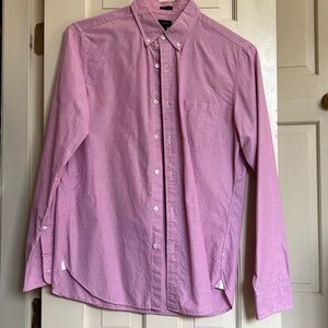 J Crew pink button down